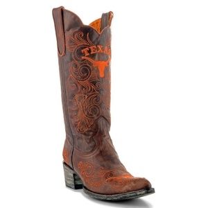 Game day Texas Longhorns cowgirl boots
